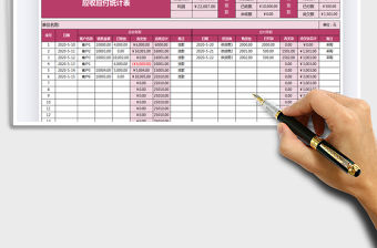 2021年應(yīng)收應(yīng)付統(tǒng)計(jì)表（分類統(tǒng)計(jì)）