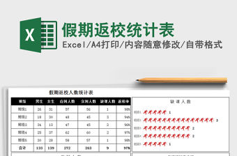 2022年假期表excel