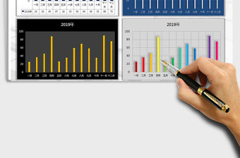 2021年柱形圖圖表合集