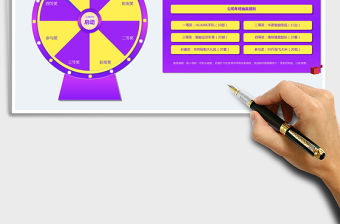 2021年公司年終年會抽獎轉盤