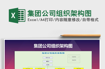2021年集團(tuán)公司組織架構(gòu)圖
