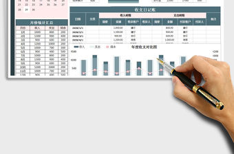 2021年通用家庭記賬收支出納-功能齊全
