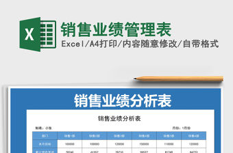 2021年銷售業(yè)績(jī)管理表