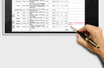 2021年全年每月各類活動預算匯總表