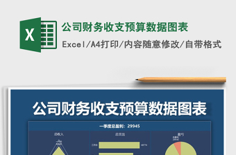 2021年公司財(cái)務(wù)收支預(yù)算數(shù)據(jù)圖表