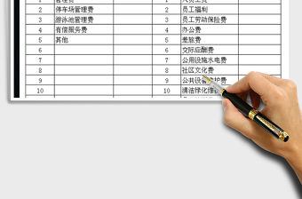 2021年物業(yè)管理費(fèi)收支表