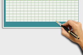 2021年合同信息登記表（可篩選）免費下載