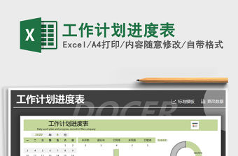 2021年工作計劃進度表