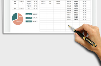 2021年家庭收支表（分類匯總統(tǒng)計(jì)分析）