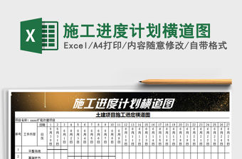 2021年施工進(jìn)度計(jì)劃橫道圖