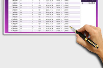 2021年物料采購明細(xì)表