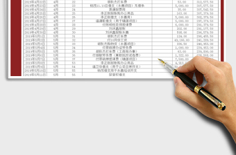 2021年現(xiàn)金日記賬-公式提取月份