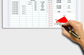 2021年現(xiàn)金收支日記表
