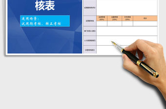 2021年新員工試用期考核表