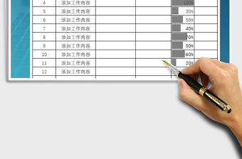 2021年員工工作計劃匯報表