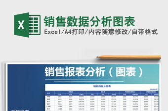 2021年銷售數據分析圖表
