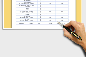 2021年通用利润表