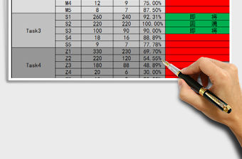 2021年計劃進度監視表-自動變色版