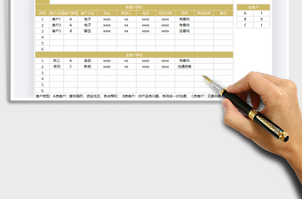 2021年客户拜访记录表免费下载