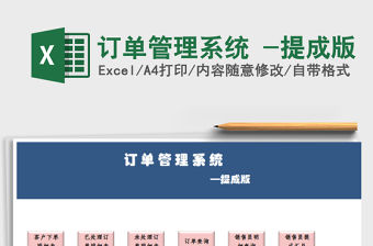 2021年訂單管理系統 -提成版