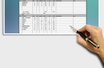 2021年裝修工程報價預算表