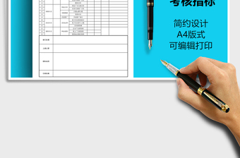2021年電商月工作考核指標(biāo)