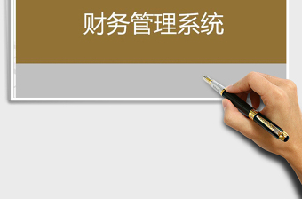 2021年財務(wù)管理系統(tǒng)-詳細版