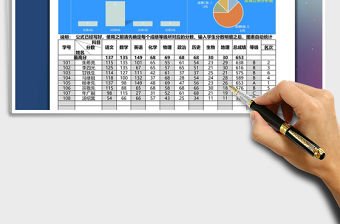 2021年學生成績統計分析表