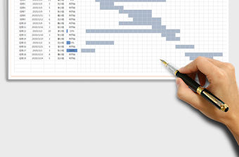2021年月度項(xiàng)目追蹤（甘特圖）