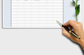 2021年月度財務現金流預測支出表