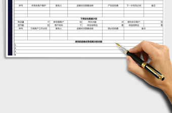 2021年銷售部周報模板