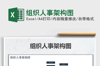 2021年組織人事架構(gòu)圖