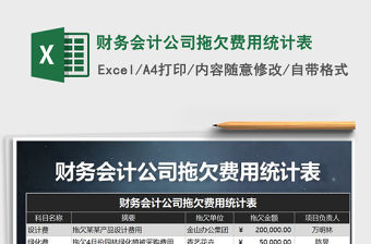 2022拖欠費用統計表