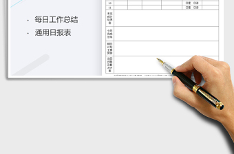 2021年每日工作總結(jié)日報