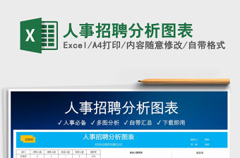 2021年人事招聘分析圖表