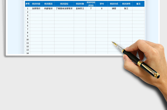 2021年年度培訓(xùn)計(jì)劃表