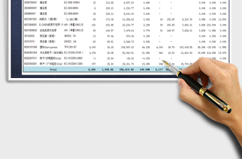 2021年商品入庫分析表