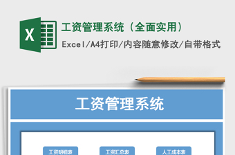 2021年工資管理系統(tǒng)（全面實用）