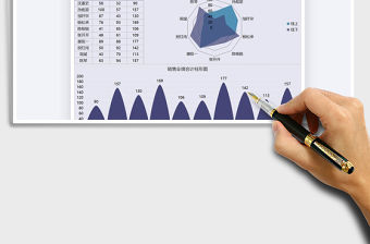 2021年銷售業(yè)務(wù)員數(shù)據(jù)圖表報(bào)告