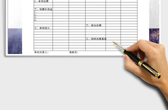 2021年收入支出表