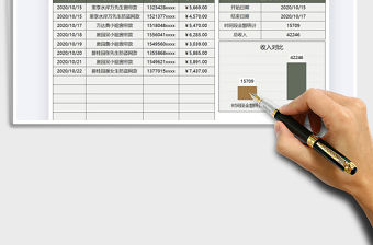 2021年財務報表收入日記賬