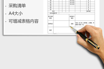 2021年固定資產采購清單表