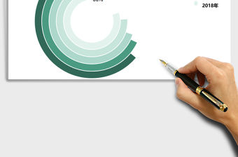 2021年靜態系列之多層圓環圖