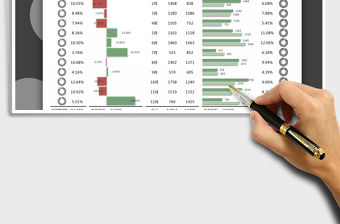 2021年銷售數據分析表-營銷看板
