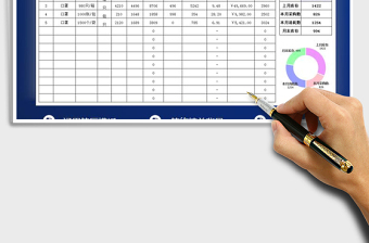 2021年商品销售出入库月报表