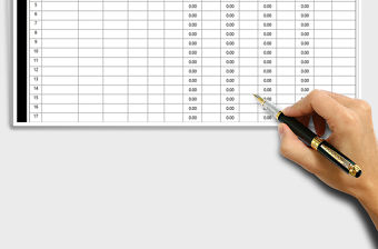 2021年倉庫出入庫登記表-自動統計