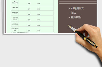 2021年離職審批表