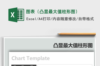 2022圖表模板季度堆積柱形