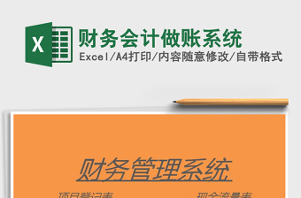 2021年財務會計做賬系統(tǒng)