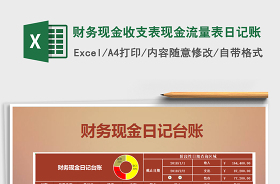 2022現(xiàn)金流量表模板excel